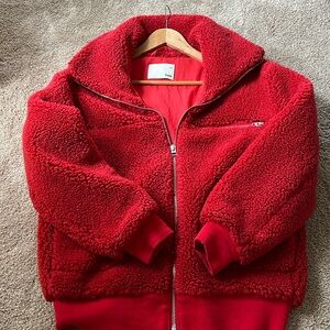 Aritzia Wilfred Teddy Bomber